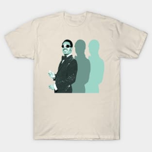 Stevie Wonder Retro Mint T-Shirt